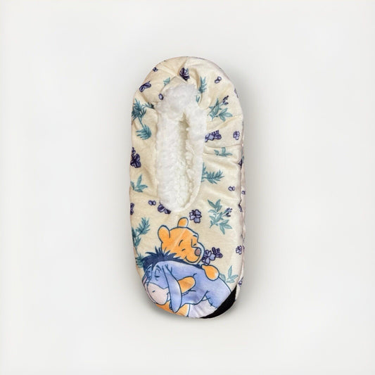 Disney Winnie the Pooh Slipper Booties – Eeyore & Pooh Bear, Non-Slip - Trendiez U ♥ 