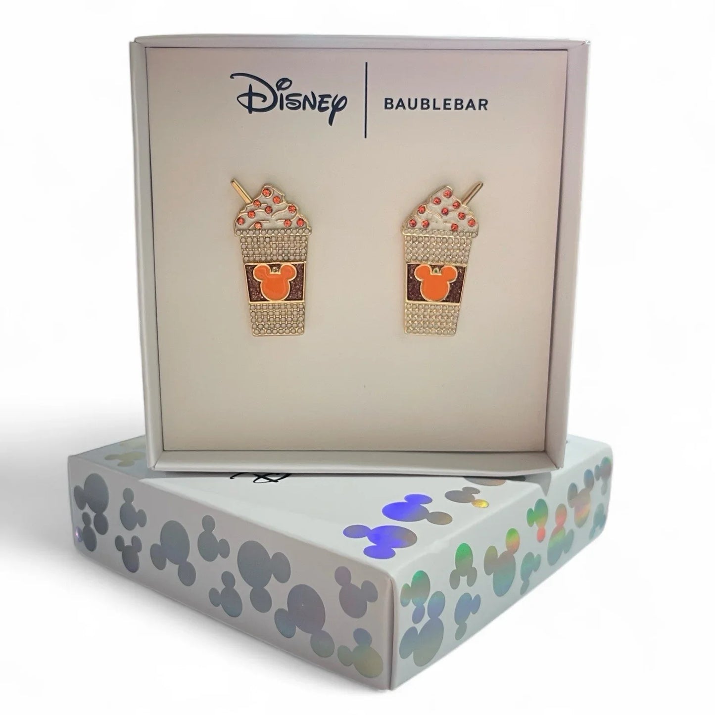 Disney x Baublebar Mickey Mouse Disney Pumpkin Spice Latte Earrings 🆓📦 - Trendiez U ♥ 