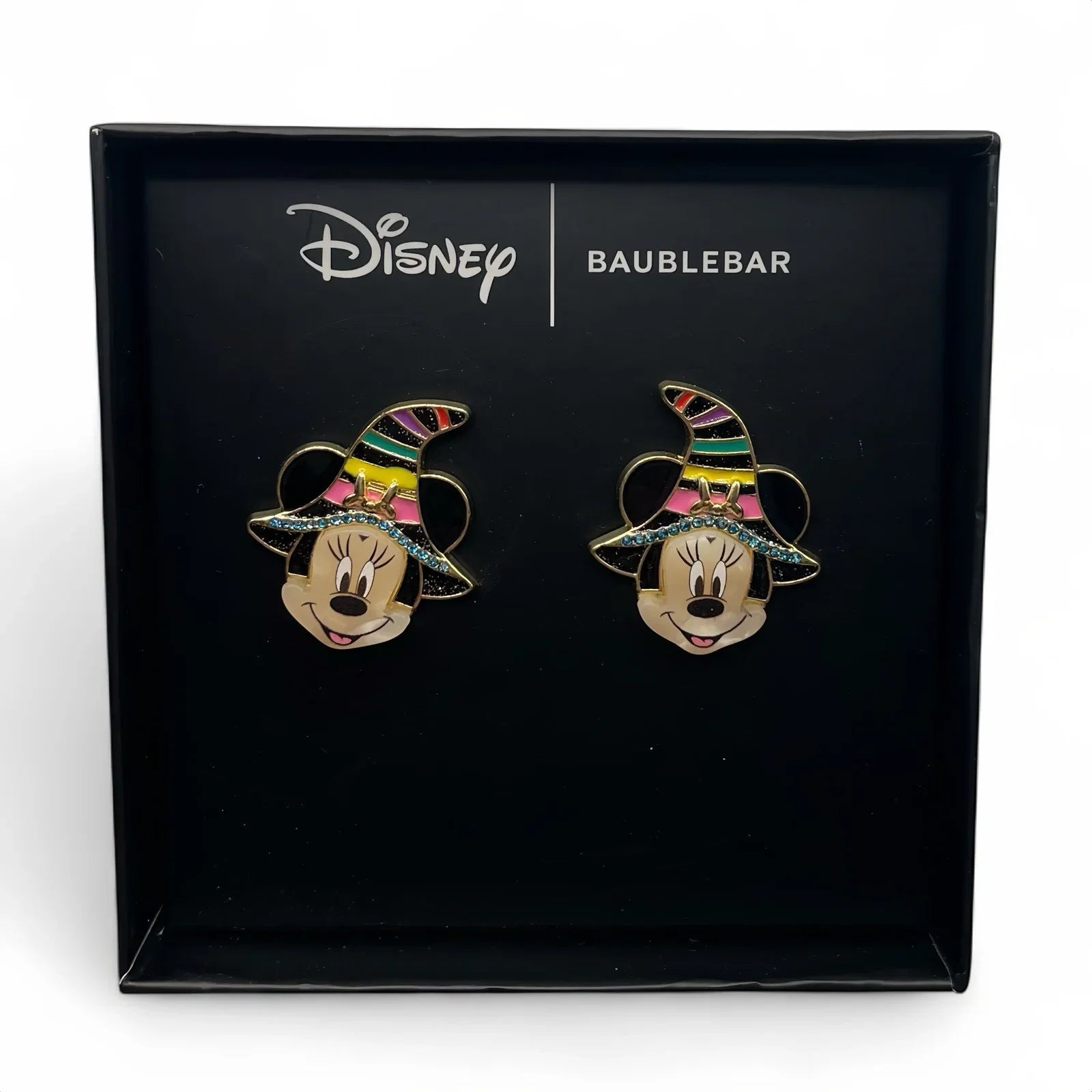 Disney X Baublebar Minnie Mouse Witch Sparkle Halloween Earrings - Trendiez U ♥ 