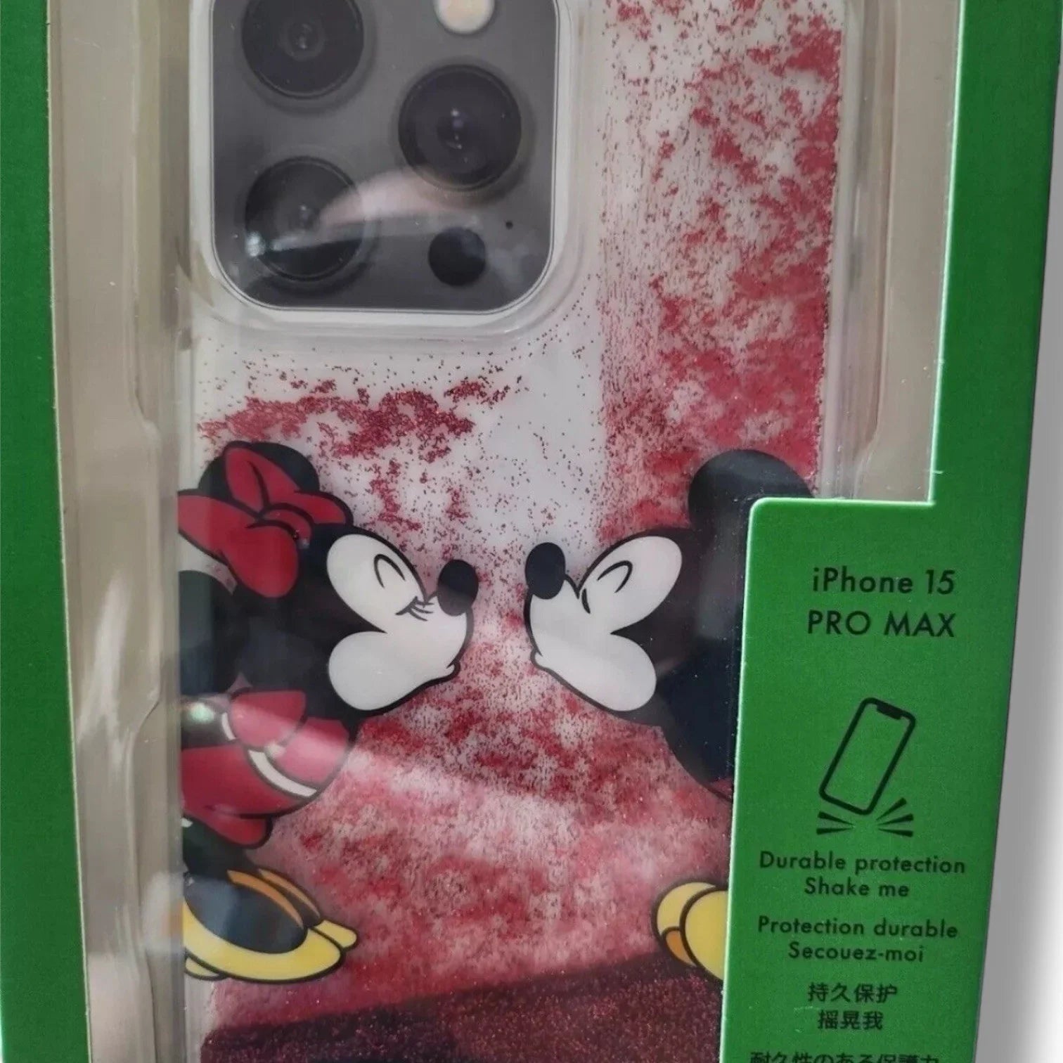 Disney X Kate Spade New York Minnie Mouse Liquid Glitter iPhone 15Pro Max Case - Trendiez U ♥ 