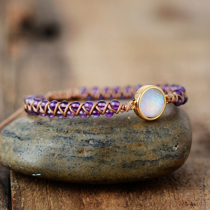 Luxe Amethyst Opulence Bracelet