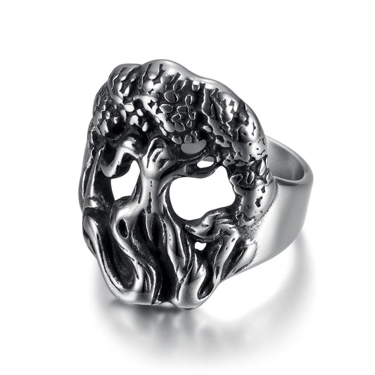 Eternal Nexus Stainless Steel Men's Ring - Trendiez U ♥ 