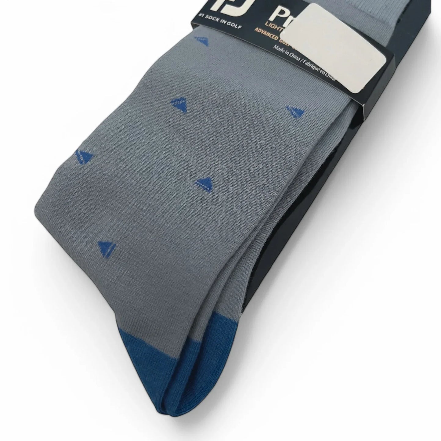FootJoy ProDry Men’s Golf Socks Light Blue Royal Size 7-12 Moisture Wicking X2 - Trendiez U ♥ 