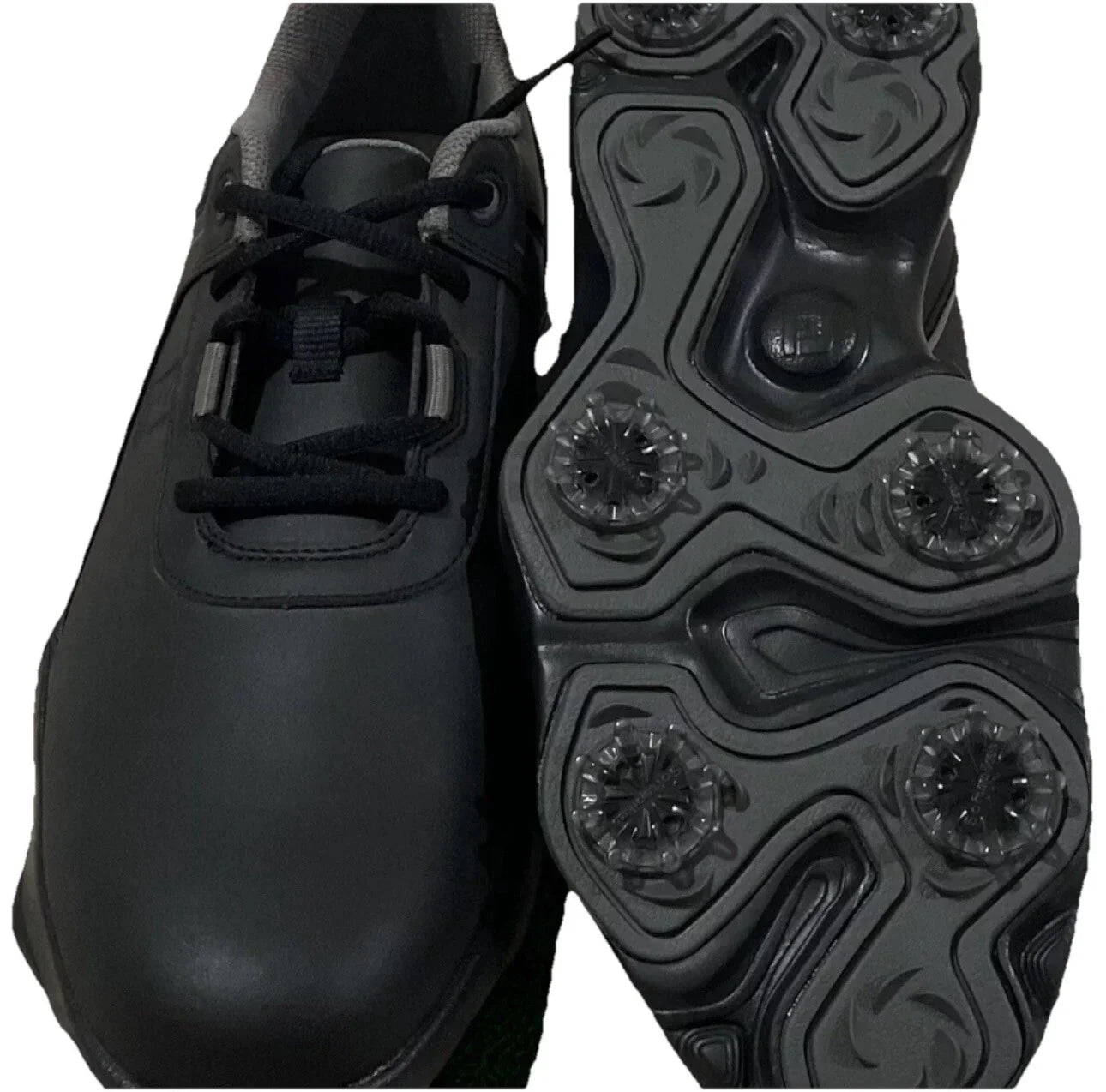 Footjoy Sport LT Mens Size 8 M Golf Shoes Spikes 58085 Black Gray NWB - Trendiez U ♥ 