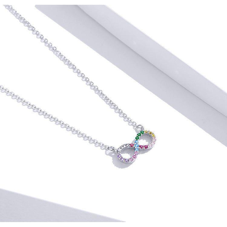 Forever Rainbow Sterling Silver Jewelry Set - Trendiez U ♥ 