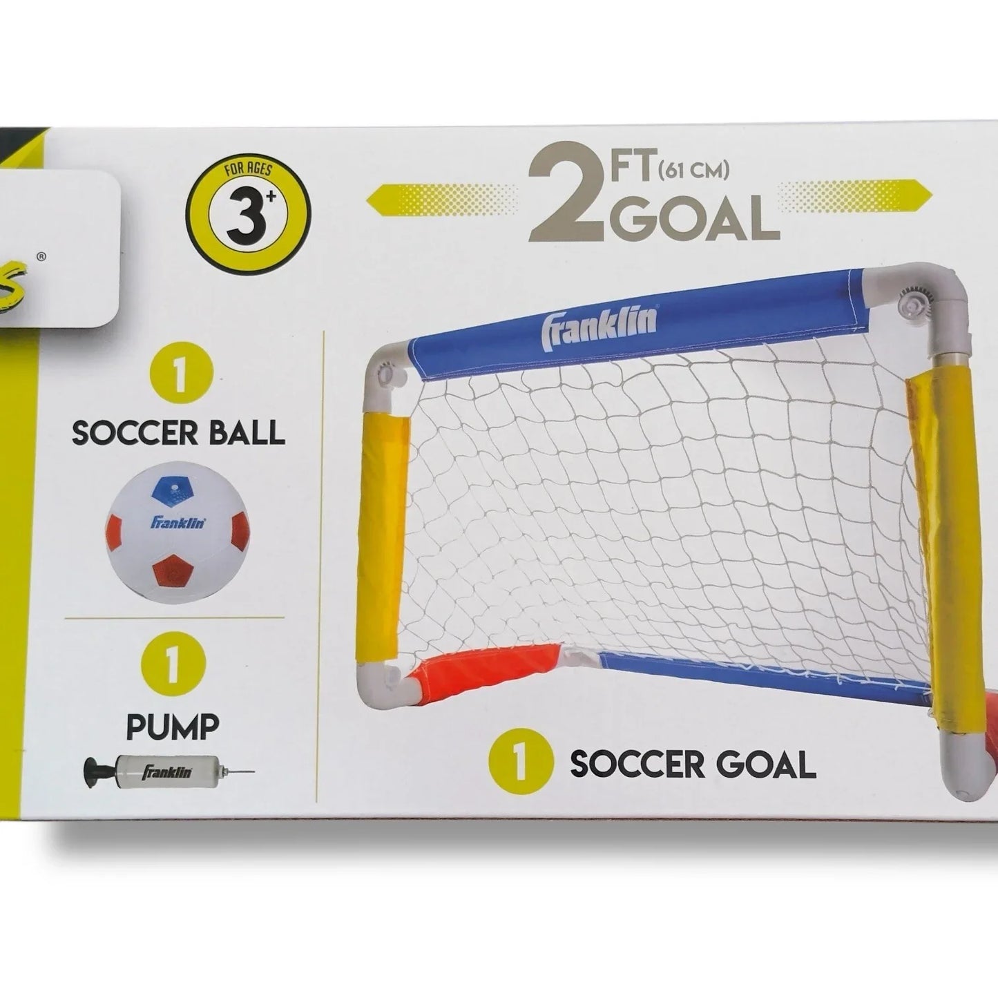 Franklin Sports Kids Mini Soccer Goal Set Portable Folding Mini Net and Ball - Trendiez U ♥ 