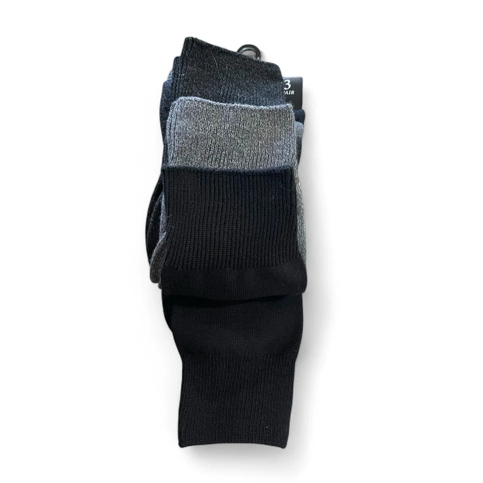 Gold Toe Men’s Crew Socks – 3-Pair Pack, Solid Color AquaFX, Size 6-12 - Trendiez U ♥ 