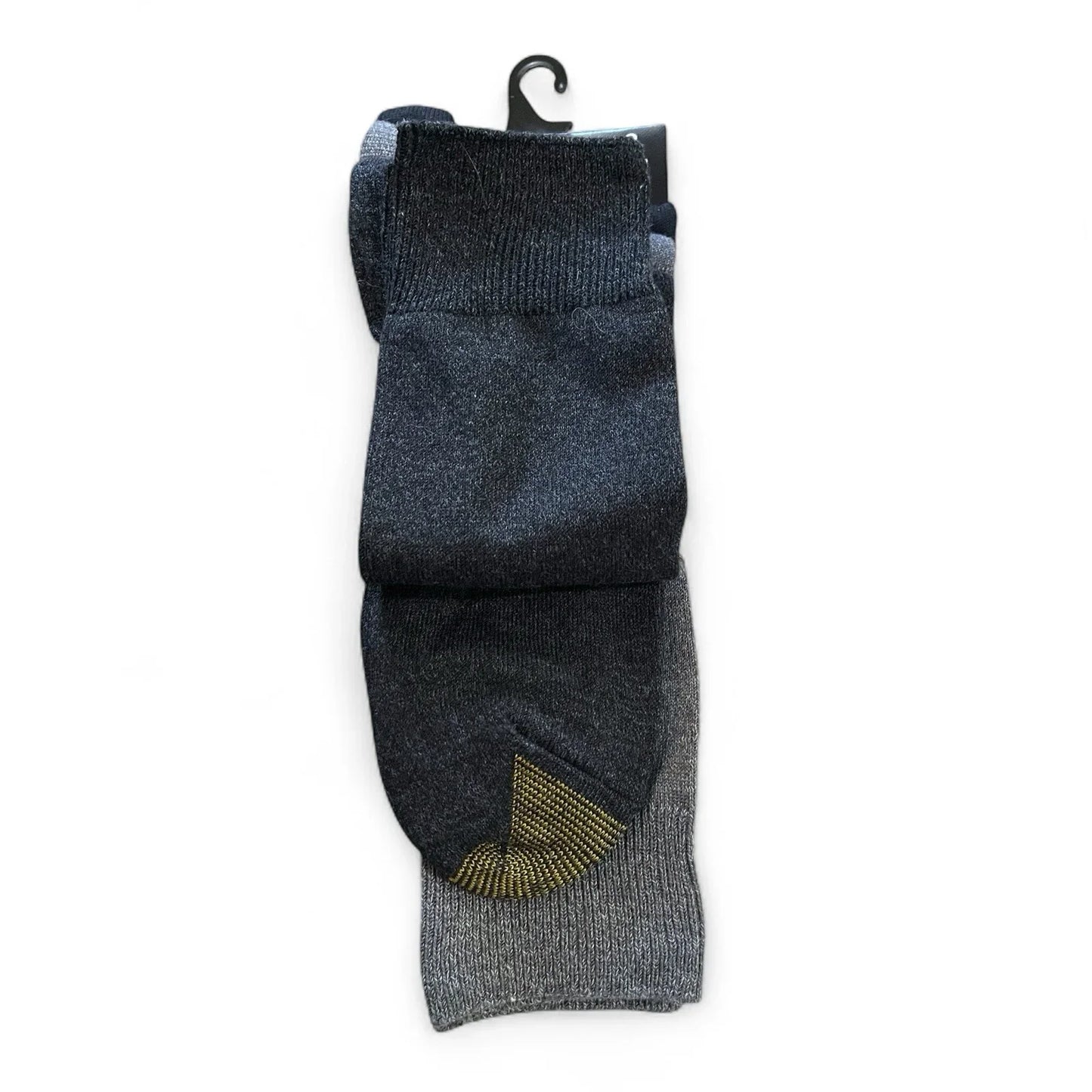 Gold Toe Men’s Crew Socks – 3-Pair Pack, Solid Color AquaFX, Size 6-12 - Trendiez U ♥ 