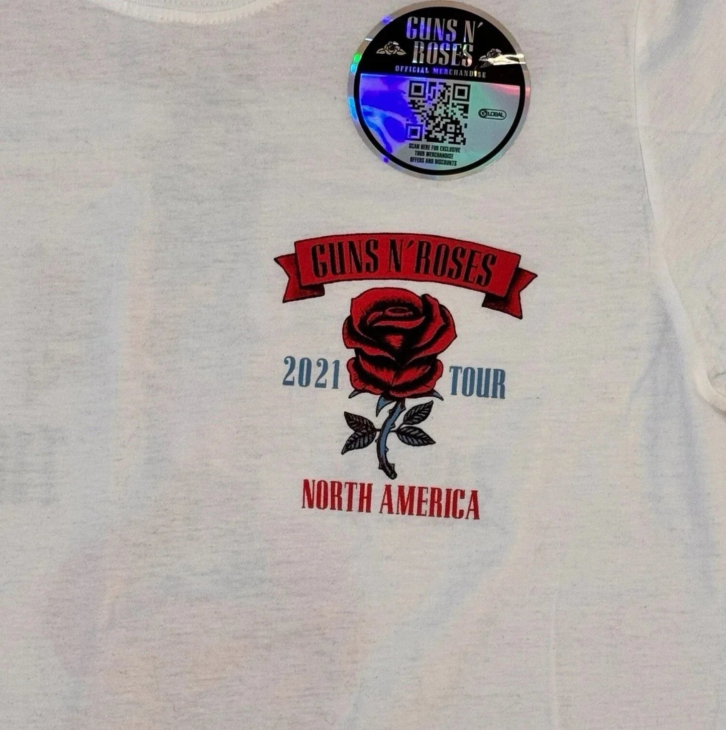 Guns N Roses Tshirt North America Tour 2021 Rock & Roll Men’s Medium 80s Band - Trendiez U ♥ 