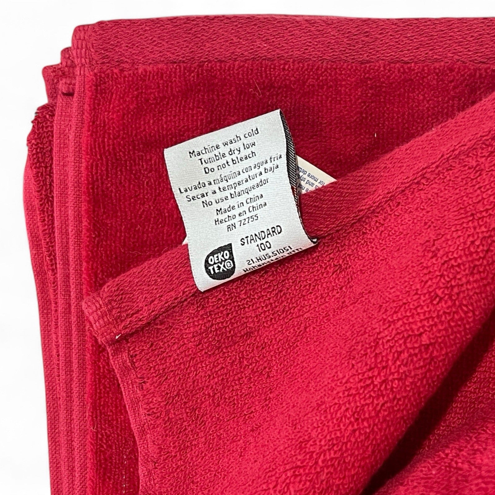 Happy Holidays Christmas 3pc Bath Towel Set Embroidered Cotton Vintage-Inspired - Trendiez U ♥ 