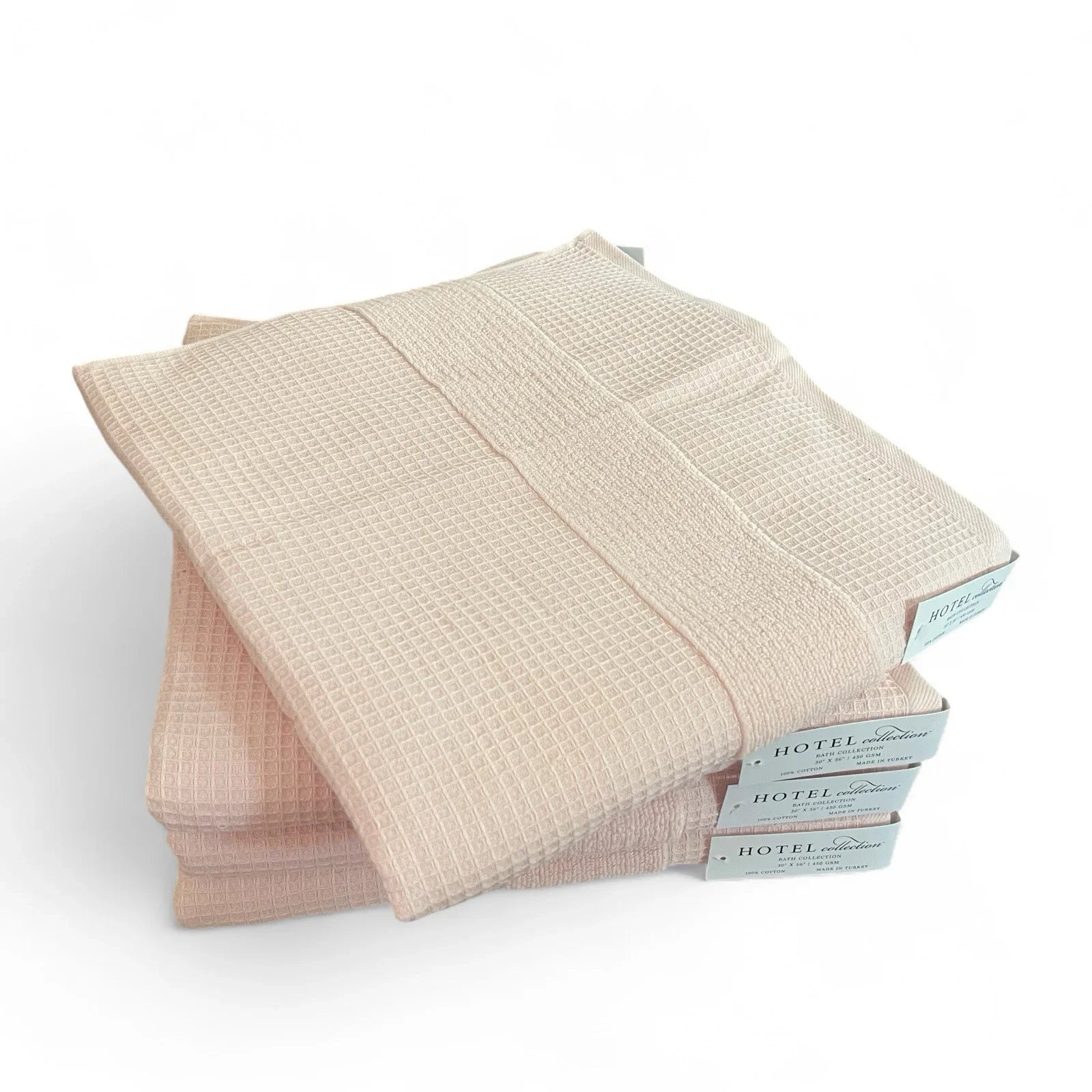 Hotel Collection 10-Piece Peach Bath Towel Set Turkiye Made - Trendiez U ♥ 