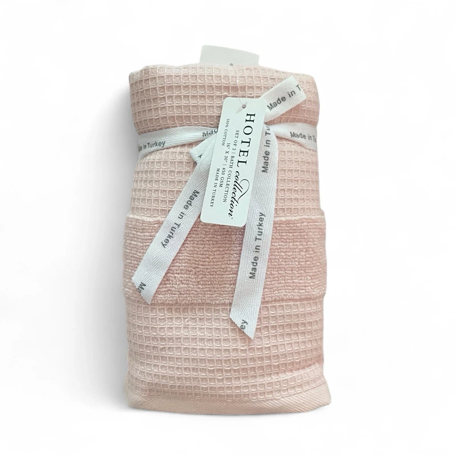 Hotel Collection 10-Piece Peach Bath Towel Set Turkiye Made - Trendiez U ♥ 