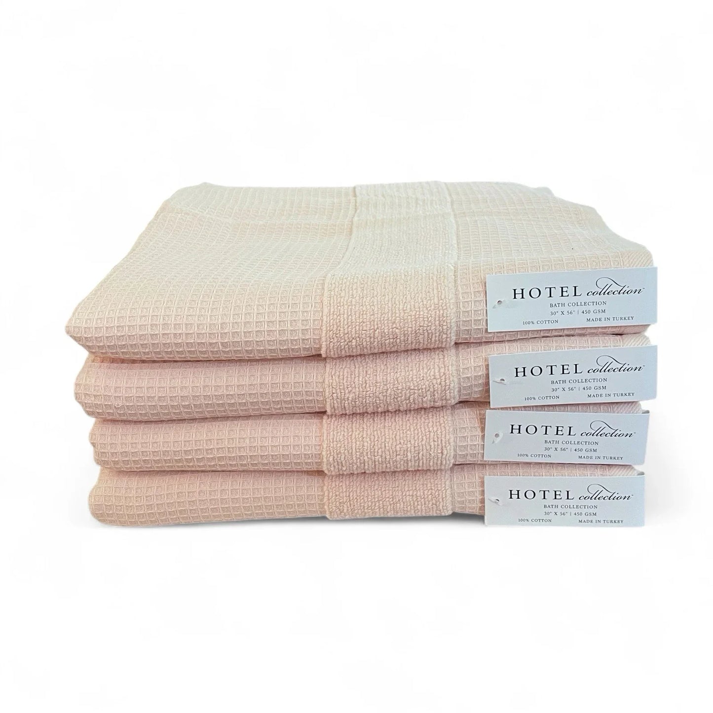 Hotel Collection 10-Piece Peach Bath Towel Set Turkiye Made - Trendiez U ♥ 