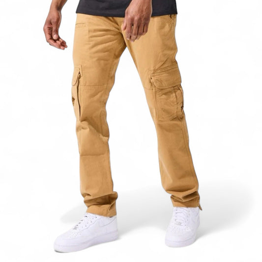 Jordan Craig Xavier OG Tapered Cargo Pants (Wheat) - Trendiez U ♥ 