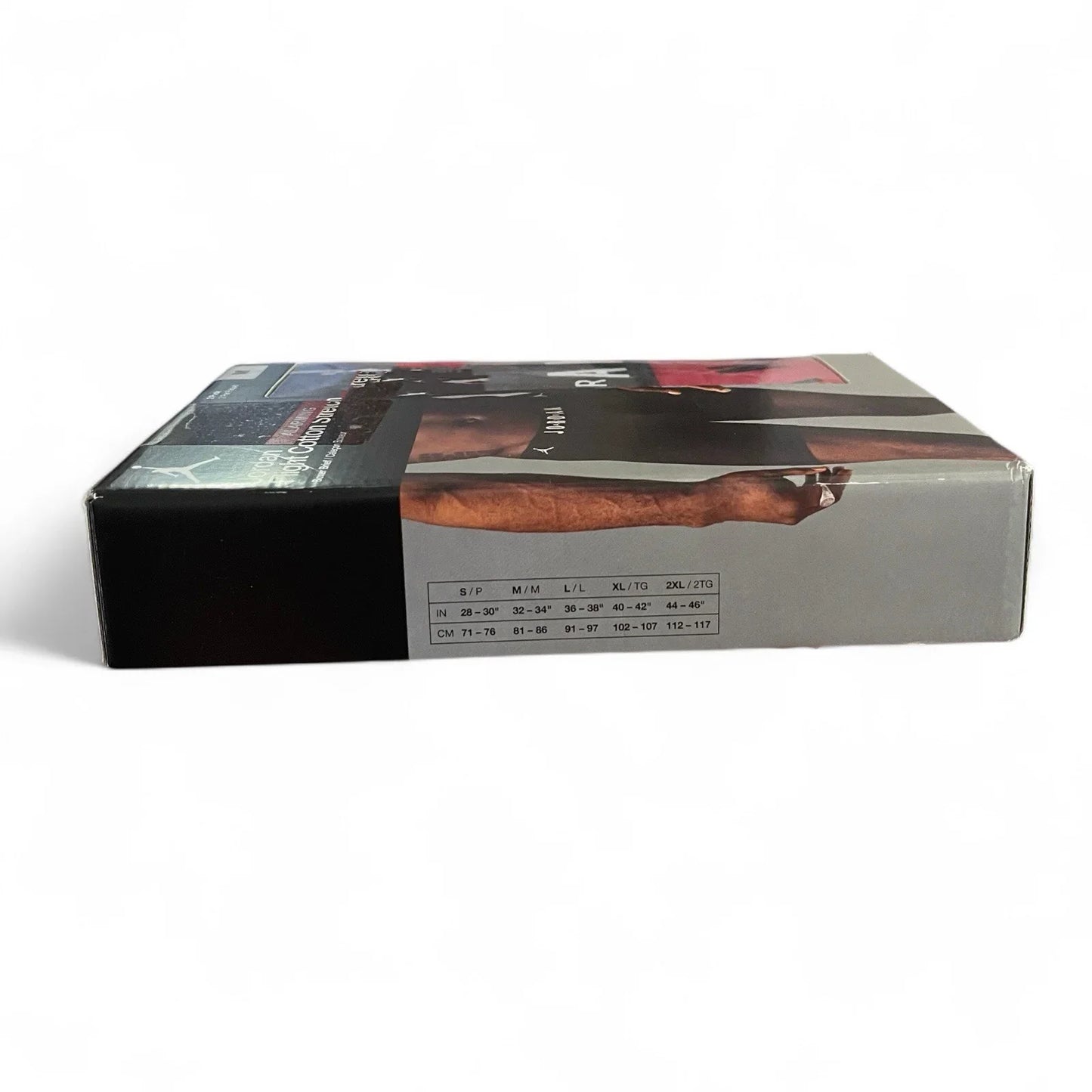 Jordan Flight 2 Pack Mens Premium Cotton Stretch Boxer Briefs M Blk/Red New - Trendiez U ♥ 