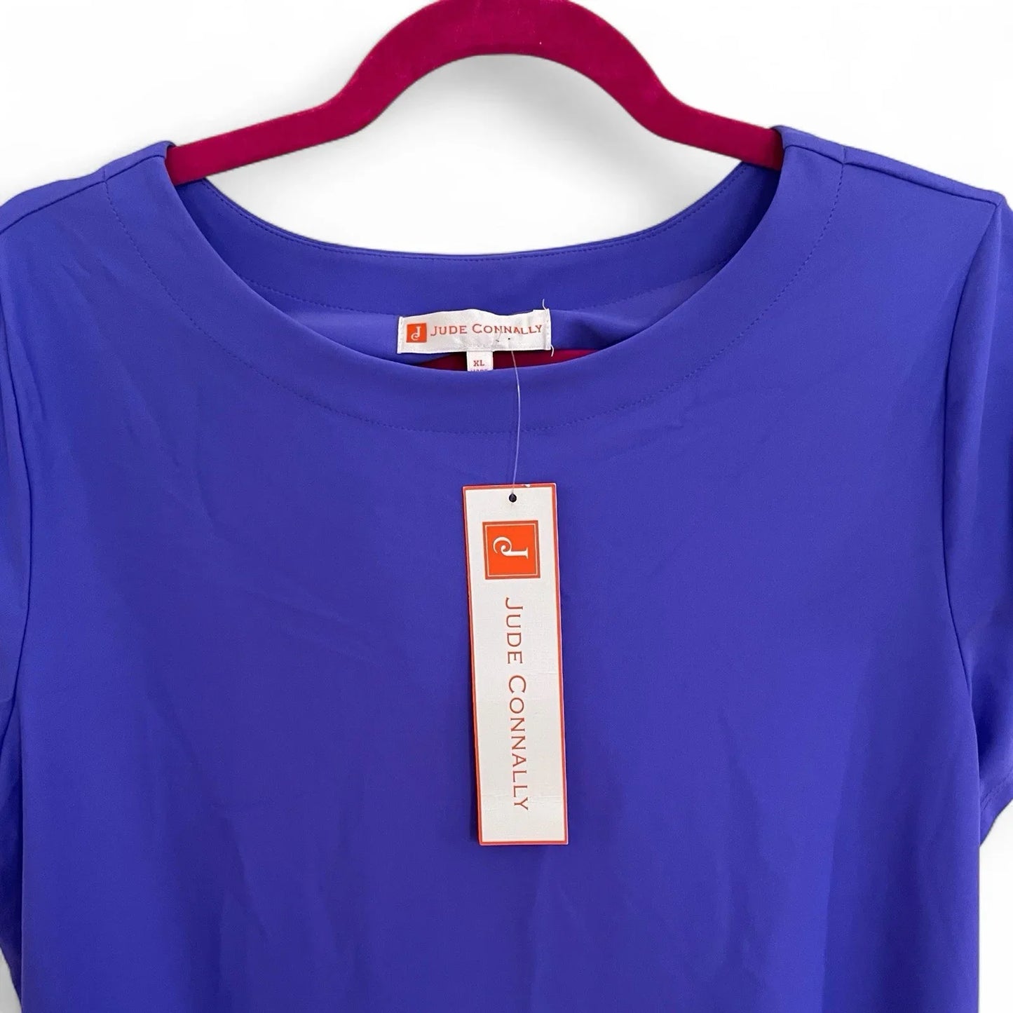 Jude Connally Royal Blue Midi Dress Size XL MSRP $188 NWT - Trendiez U ♥ 