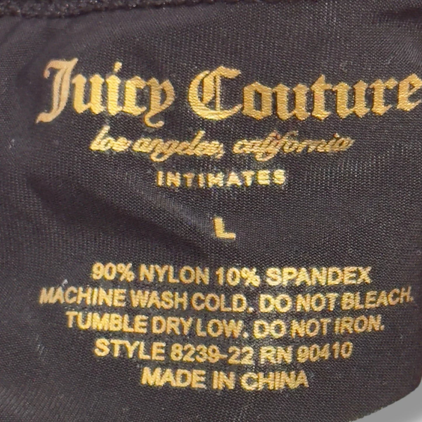 Juicy Couture 5-pack Thongs Panties Underwear Pink Cherries Logo Size L - Trendiez U ♥ 