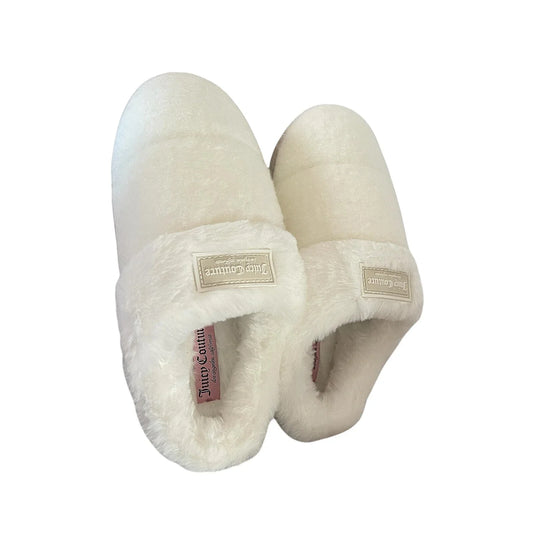 Juicy Couture Faux Fur Clogs Kaira Slide On Womens Sz 9.5-10.5 NWT Rare - Trendiez U ♥ 