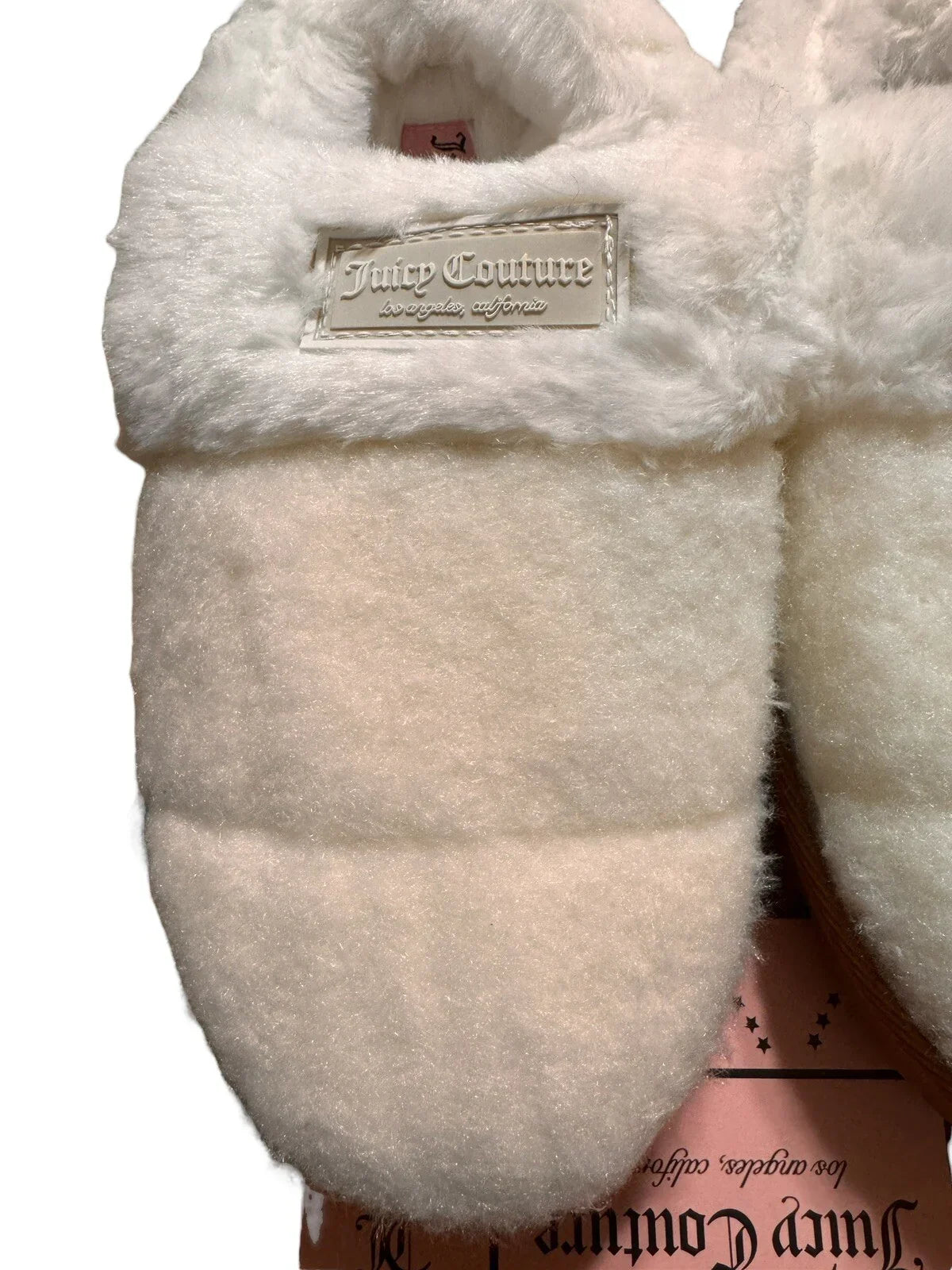 Juicy Couture Faux Fur Clogs Kaira Slide On Womens Sz 9.5-10.5 NWT Rare - Trendiez U ♥ 