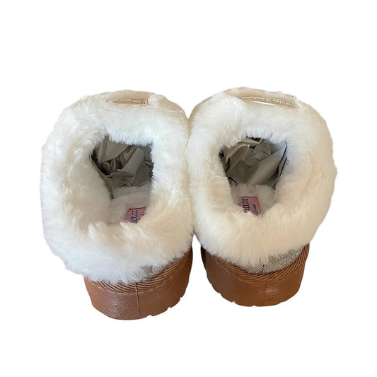 Juicy Couture Faux Fur Clogs Kaira Slide On Womens Sz 9.5-10.5 NWT Rare - Trendiez U ♥ 
