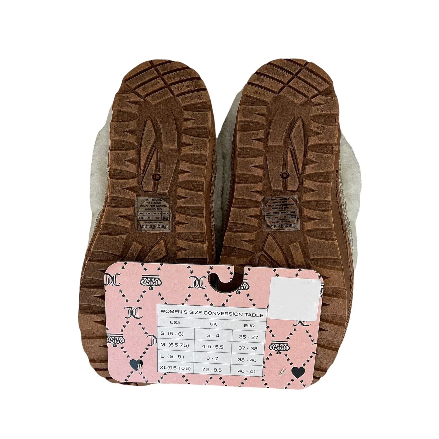 Juicy Couture Faux Fur Clogs Kaira Slide On Womens Sz 9.5-10.5 NWT Rare - Trendiez U ♥ 