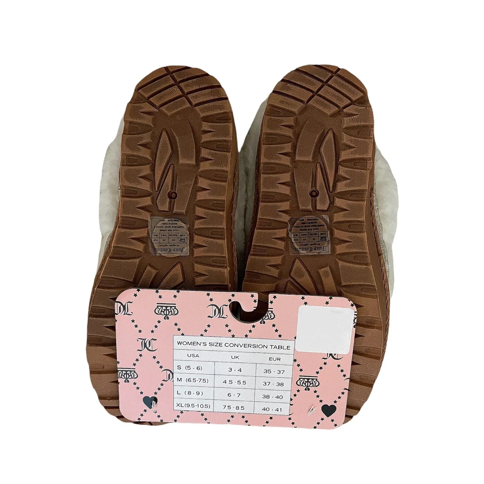 Juicy Couture Faux Fur Clogs Kaira Slide On Womens Sz 9.5-10.5 NWT Rare - Trendiez U ♥ 