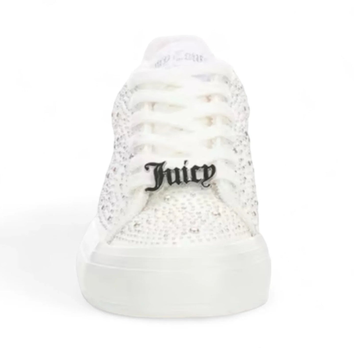Juicy Couture Women’s Alanis Rhinestone Pearl Sneakers Shoes Size 8 White NIB - Trendiez U ♥ 