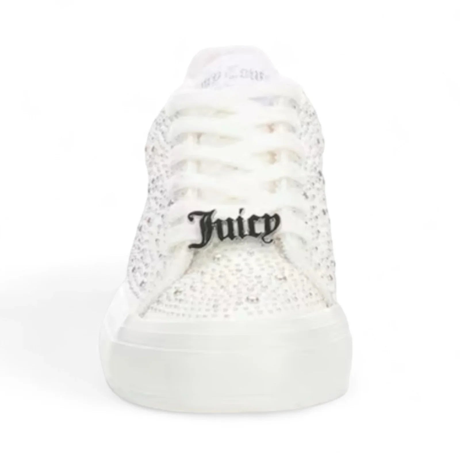 Juicy Couture Women’s Alanis Rhinestone Pearl Sneakers Shoes Size 8 White NIB - Trendiez U ♥ 