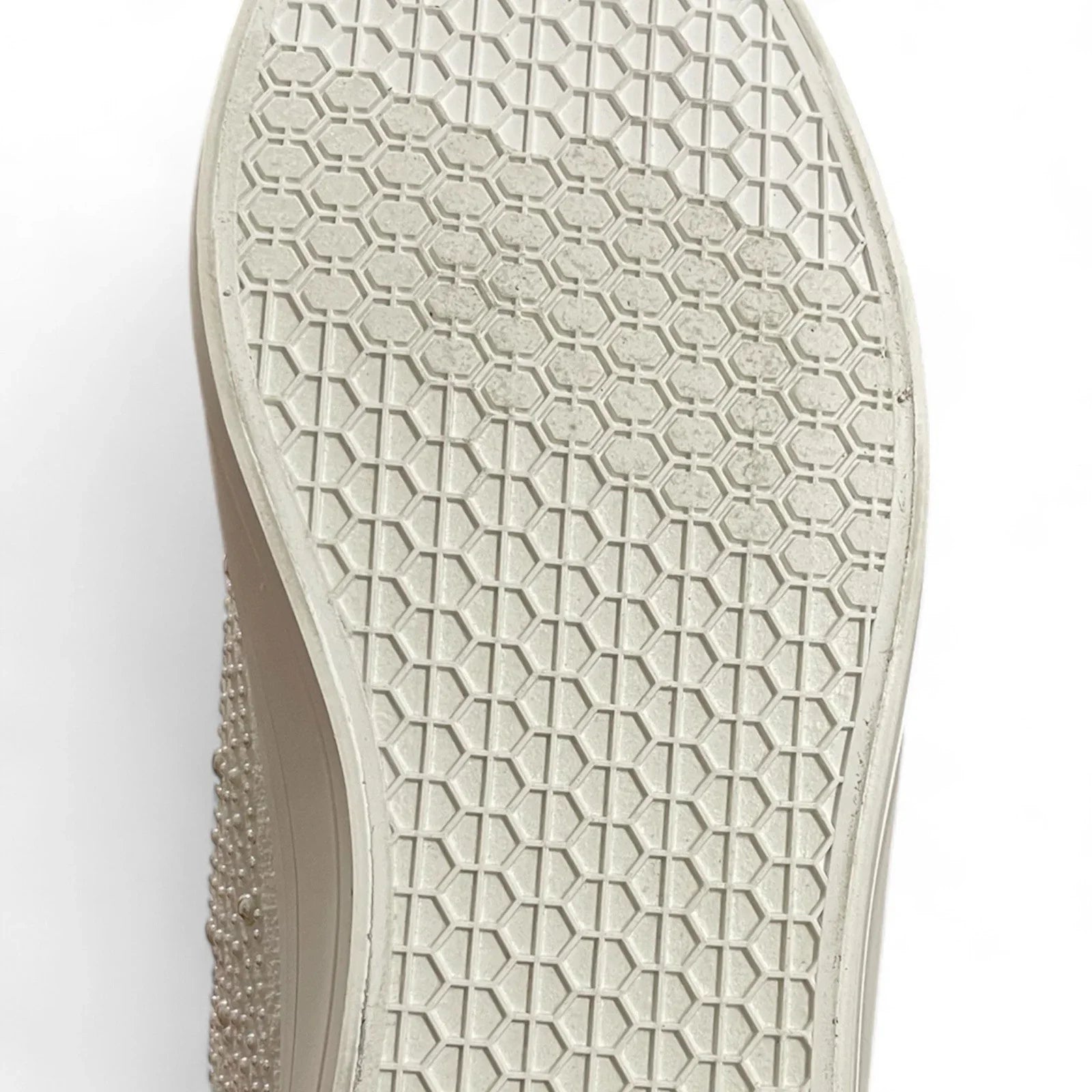 Juicy Couture Women’s Alanis Rhinestone Pearl Sneakers Shoes Size 8 White NIB - Trendiez U ♥ 