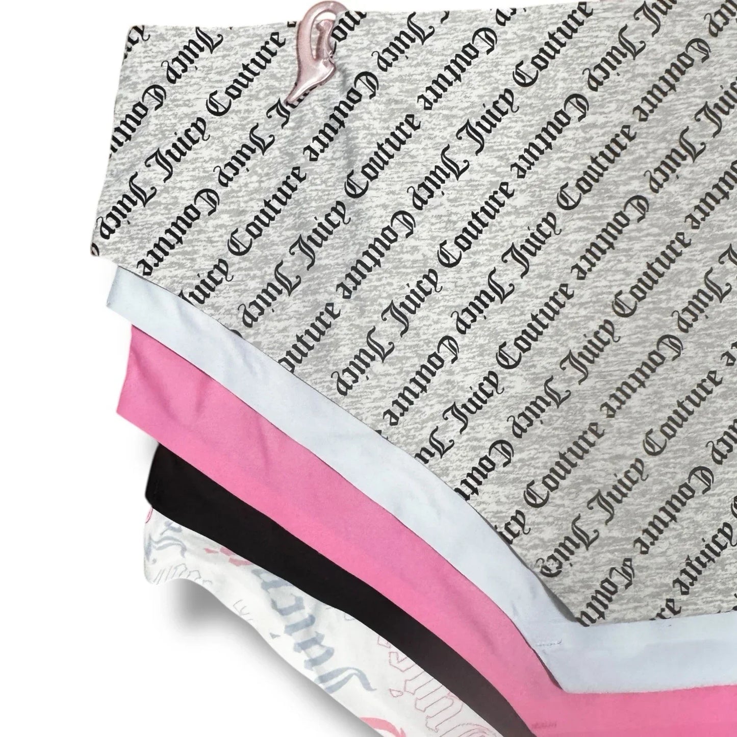 Juicy Couture ~ Women's Hipster Underwear Panties Stretchy 5-Pair (B) ~ L - Trendiez U ♥ 