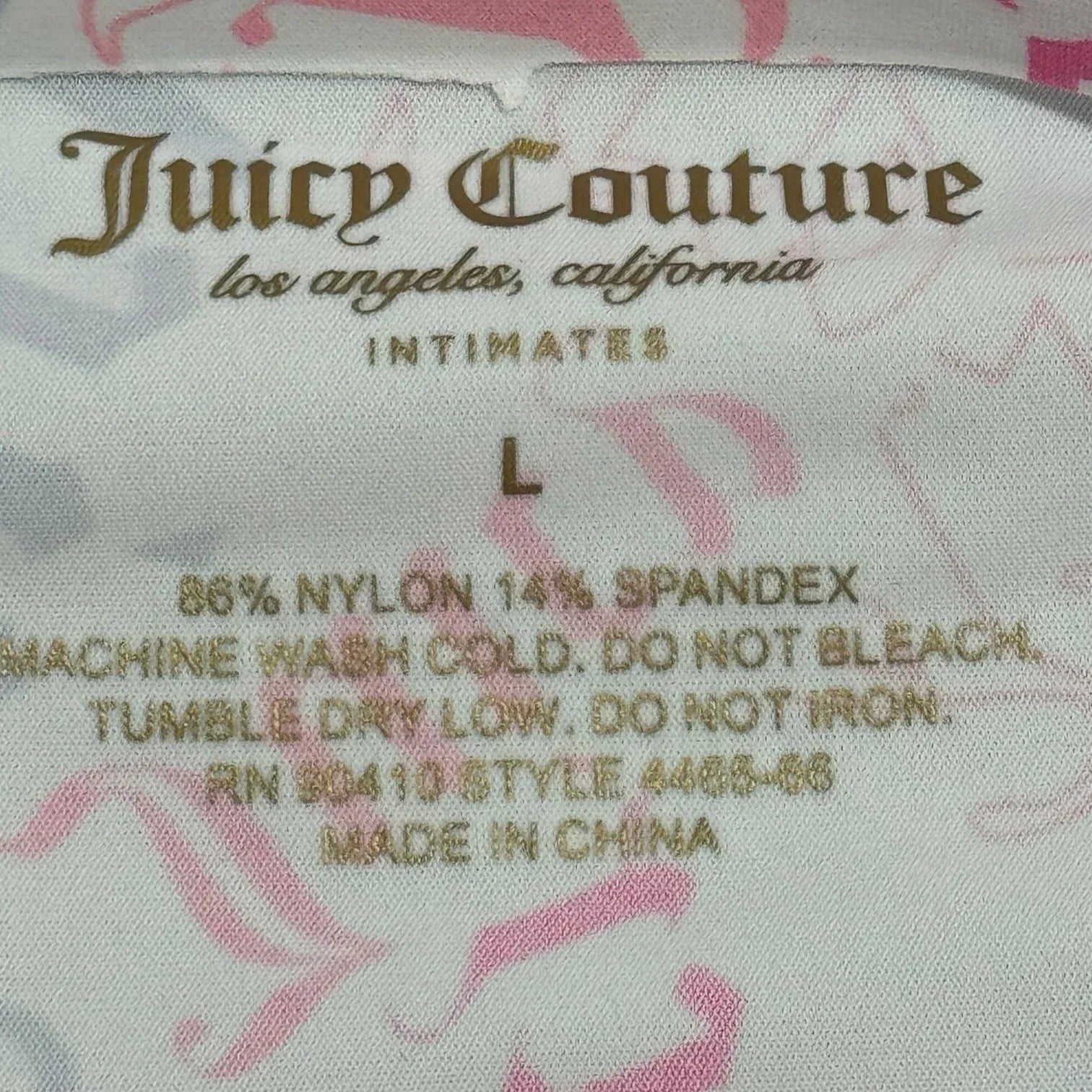 Juicy Couture ~ Women's Hipster Underwear Panties Stretchy 5-Pair (B) ~ L - Trendiez U ♥ 