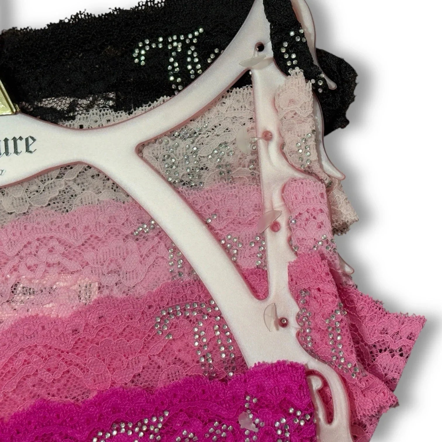 Juicy Couture Women’s Intimates Lace Thongs Underwear Panties Sz XL 5 Pcs - Trendiez U ♥ 