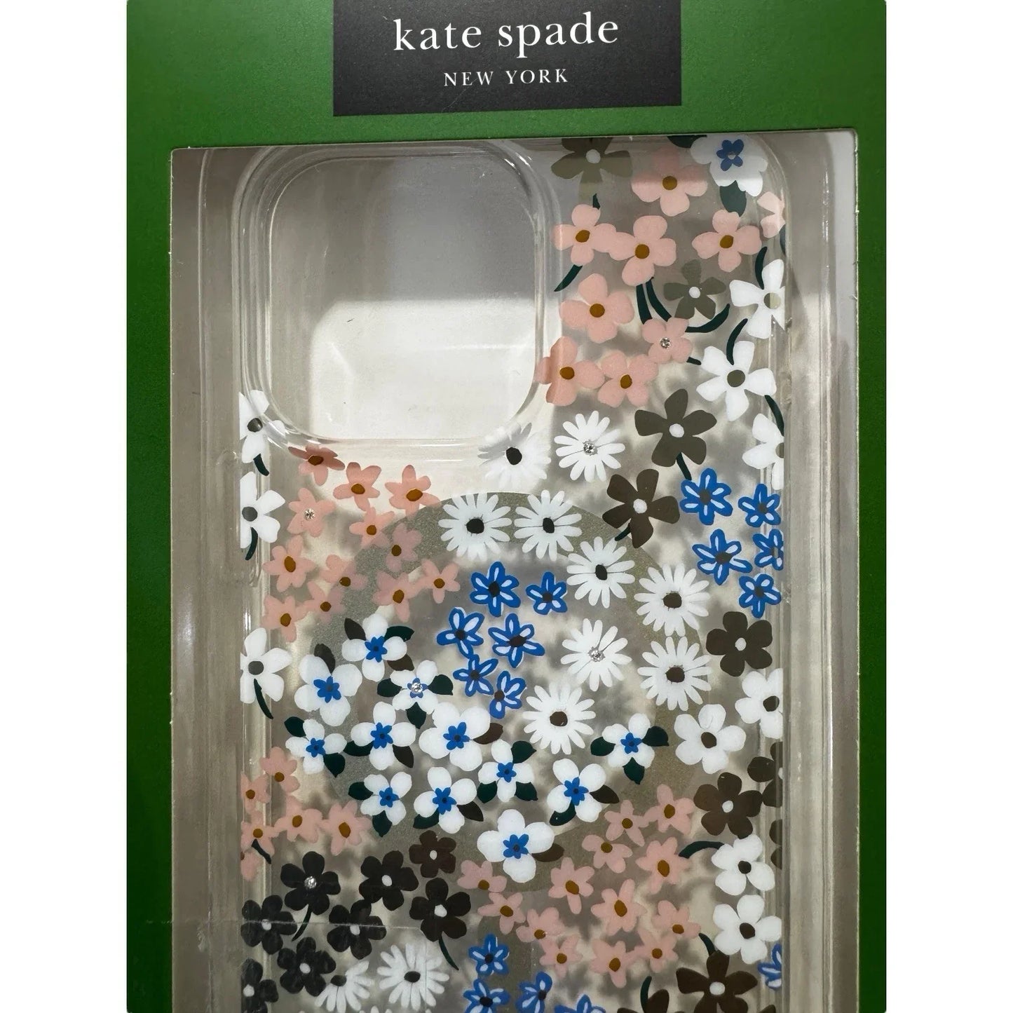 Kate Spade New York Apple iPhone 15 Pro Max Protective Case with MagSafe - Rose - Trendiez U ♥ 