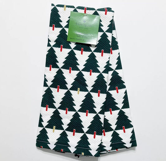 Kate Spade Spruce Street Cotton Kitchen Towel Set - Trendiez U ♥ 