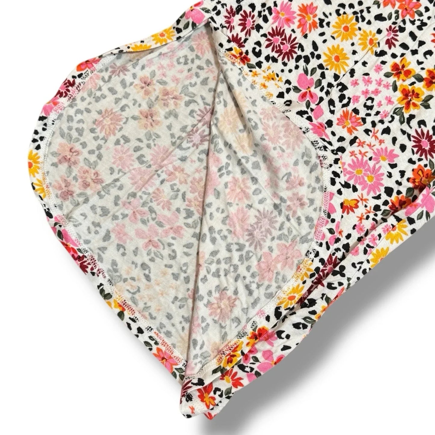 Kensie Pants Woman’s Medium Multicolor Stretch Floral Lounge Pull On Pockets - Trendiez U ♥ 