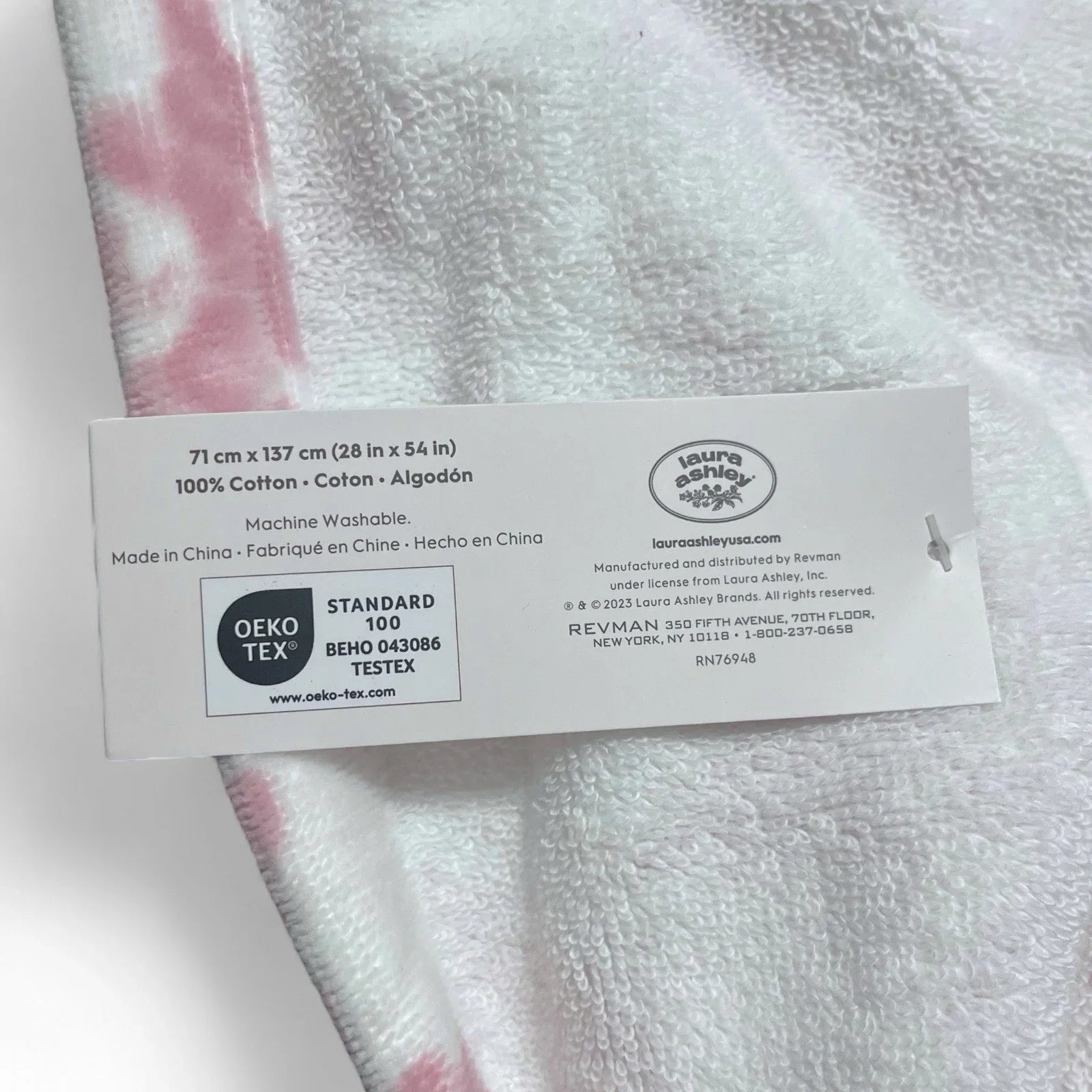 Laura Ashley Delphine Pink Floral 6-Piece Bath Towel Set - Trendiez U ♥ 