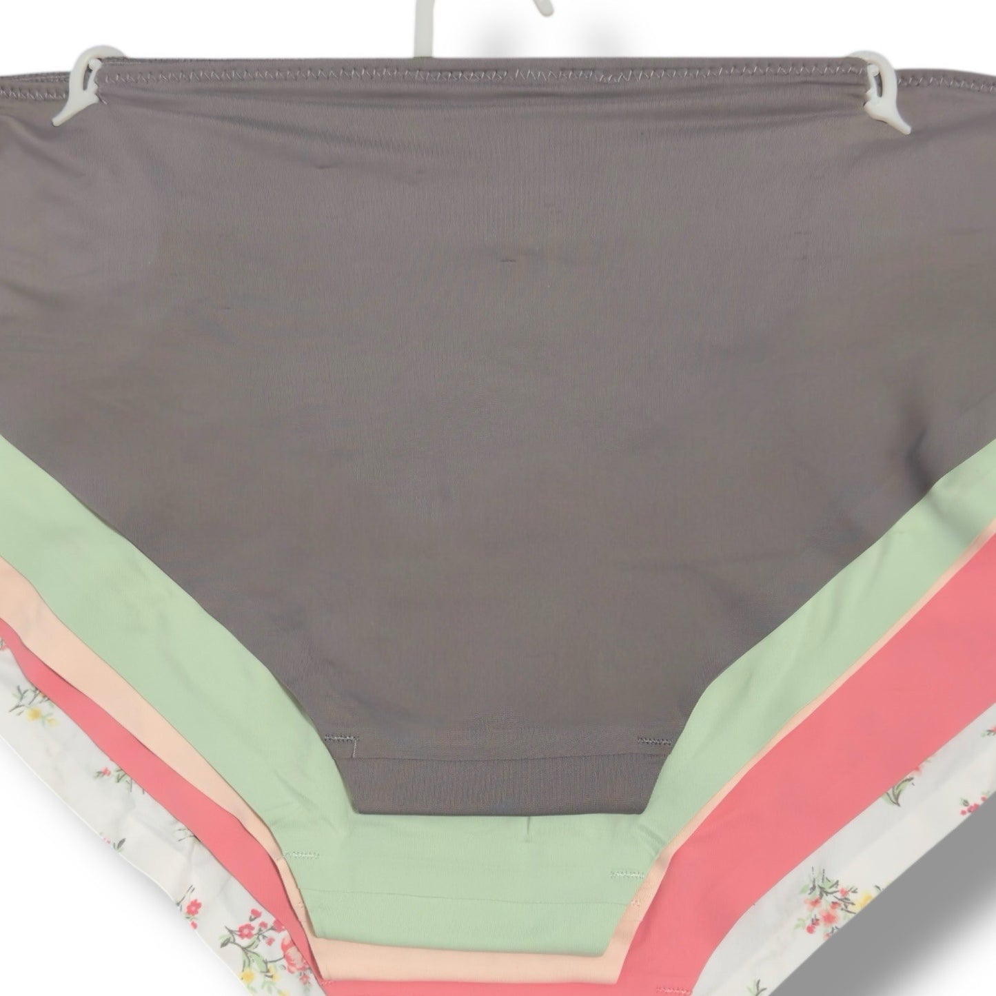 Laura Ashley Women’s Lace Panties – 5-Pair Floral Nylon Blend, Size Large - Trendiez U ♥ 