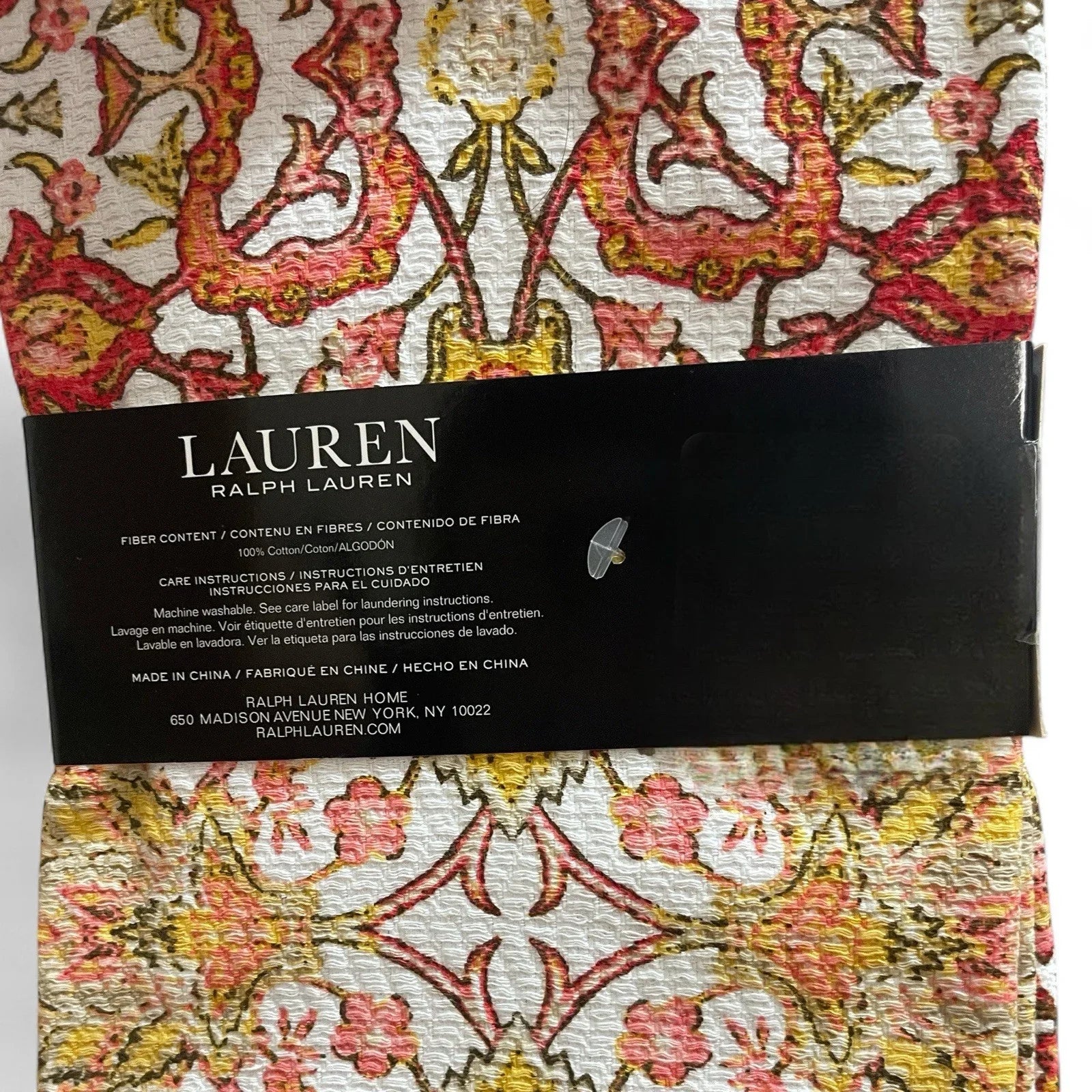 Lauren Ralph Lauren Boho Chic Kitchen Towel Set of 2 100% Cotton Medallion - Trendiez U ♥ 