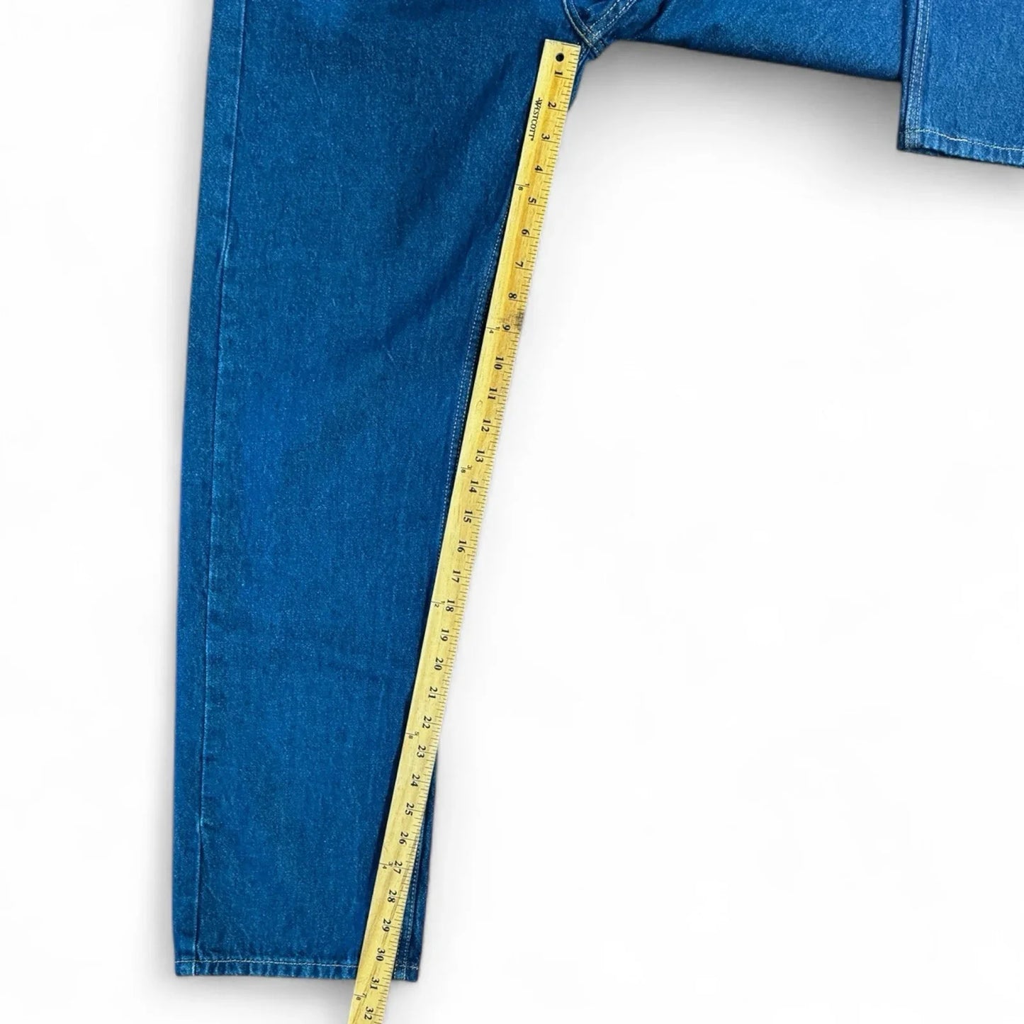Levi’s 505 Regular Fit Jeans Mens Classic Straight Leg Stretch Denim 34x30 - Trendiez U ♥ 