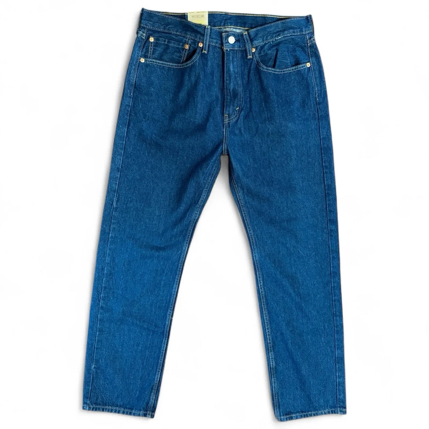 Levi’s 505 Regular Fit Jeans Mens Classic Straight Leg Stretch Denim 34x30 - Trendiez U ♥ 