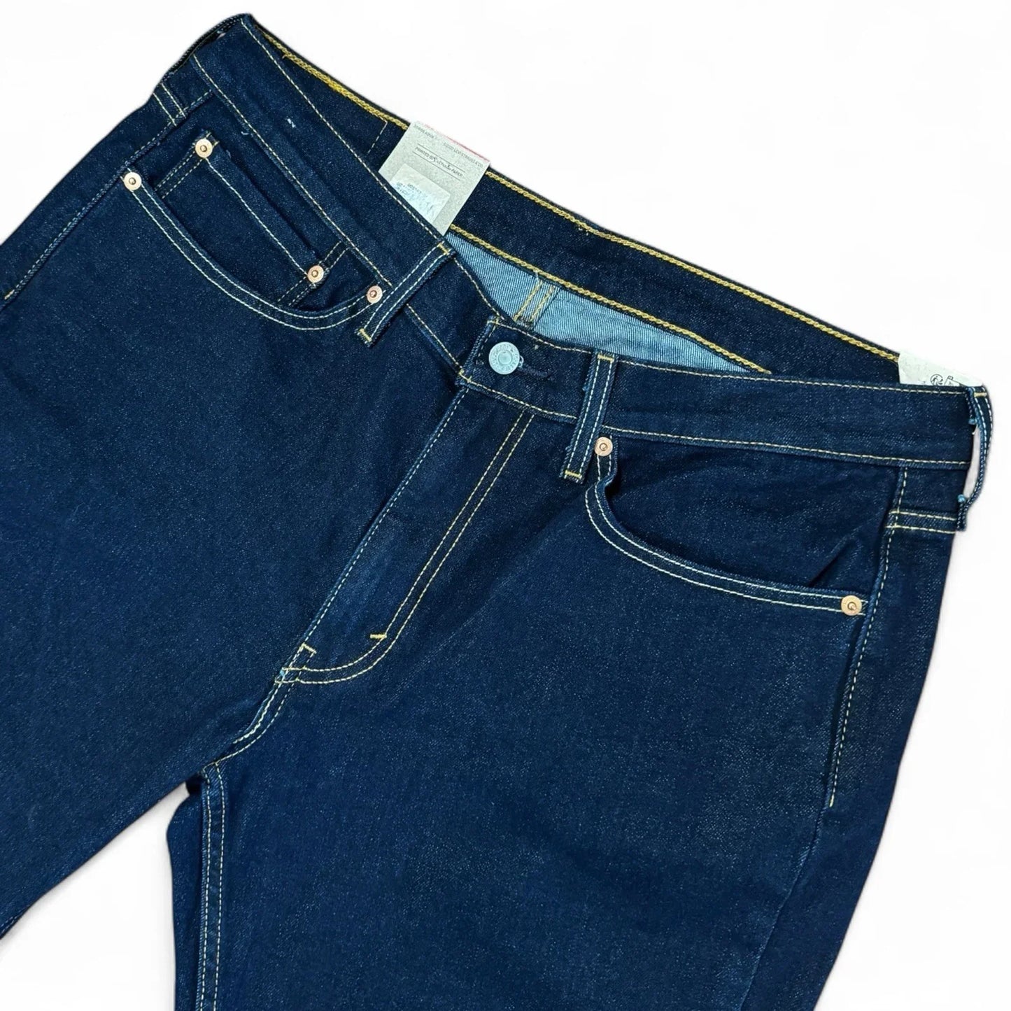 Levi’s 514 Straight Fit Men's Jeans Dark Denim Wash: 34x30 Style# 00514-1325 - Trendiez U ♥ 