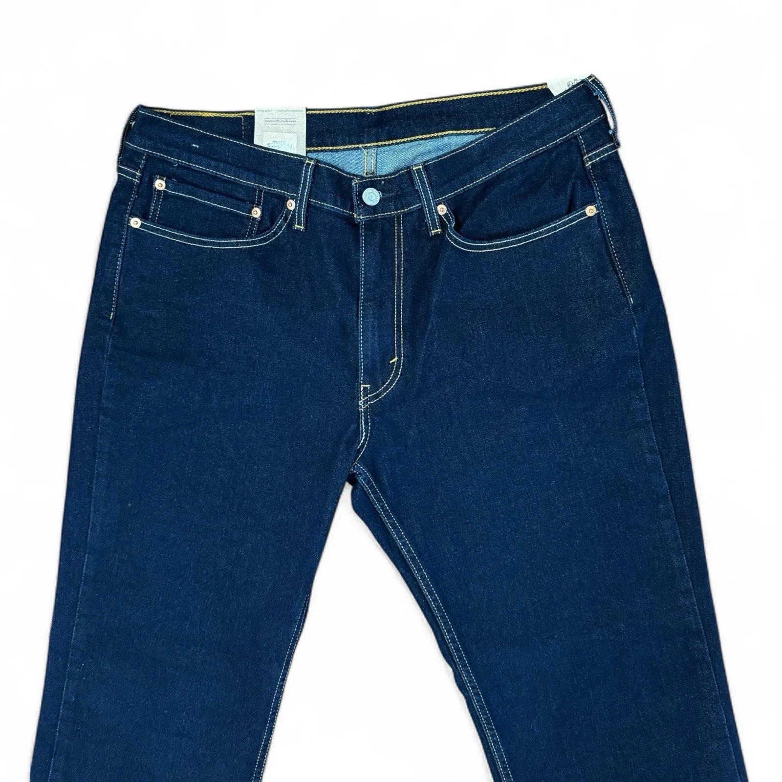 Levi’s 514 Straight Fit Men's Jeans Dark Denim Wash: 34x30 Style# 00514-1325 - Trendiez U ♥ 