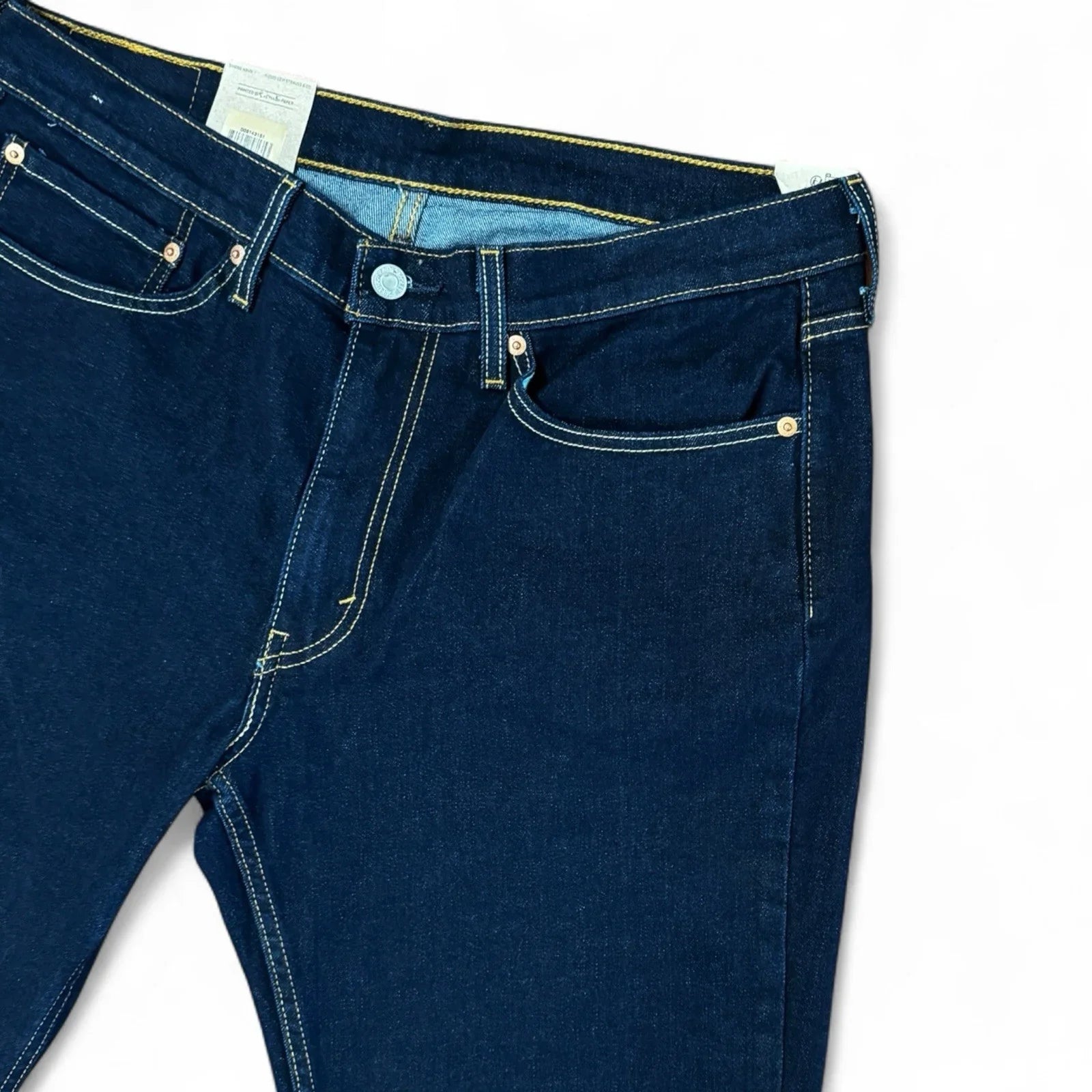 Levi’s 514 Straight Fit Men's Jeans Dark Denim Wash: 34x30 Style# 00514-1325 - Trendiez U ♥ 
