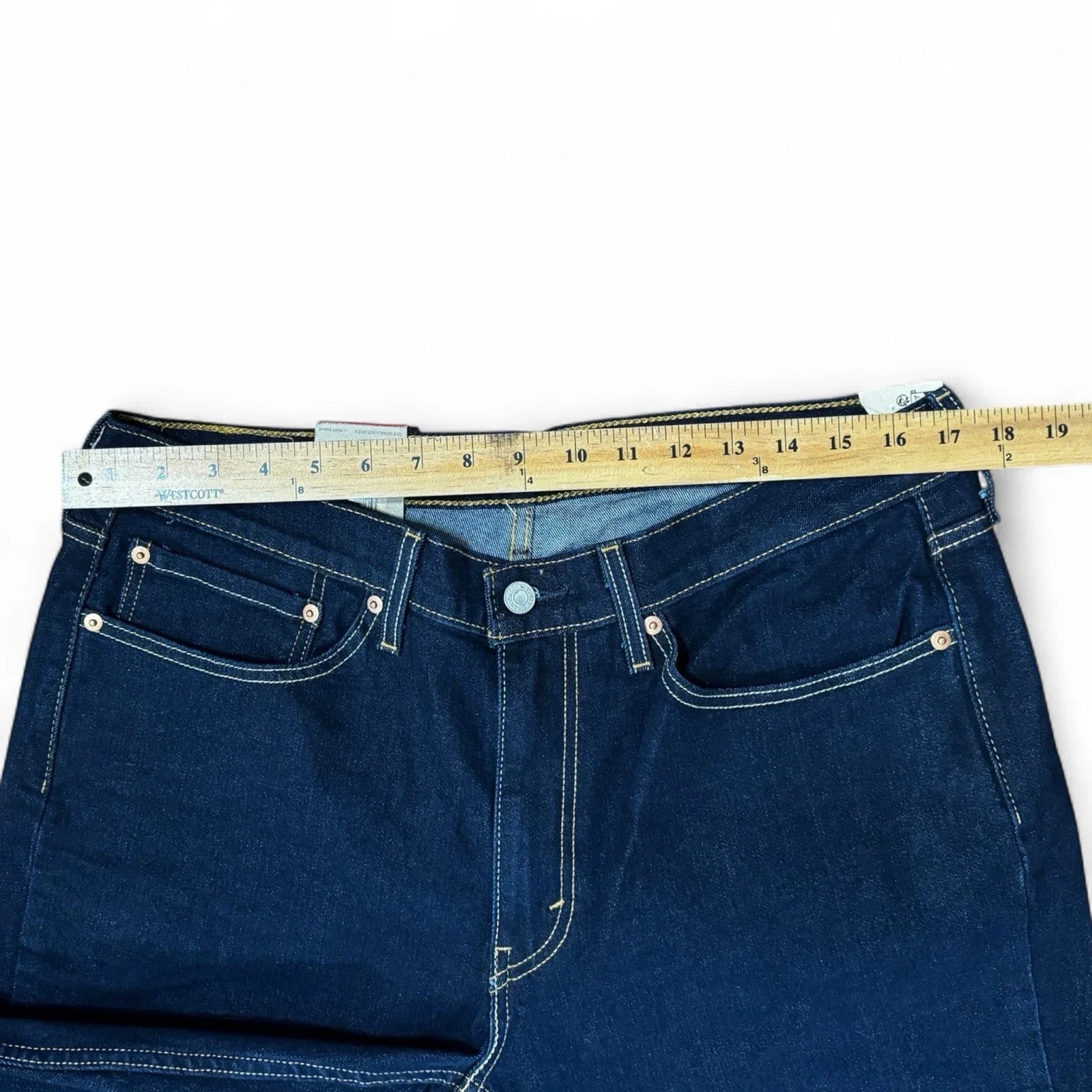 Levi’s 514 Straight Fit Men's Jeans Dark Denim Wash: 34x30 Style# 00514-1325 - Trendiez U ♥ 