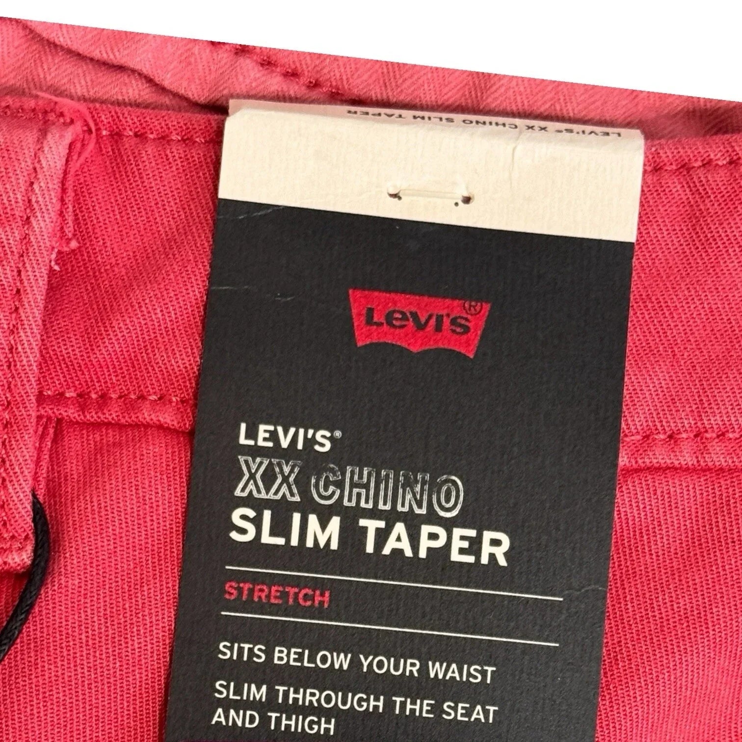 Levi Strauss 30X32 Pants Men’s XX Chino Slim Taper Stretch Straight Leg Coral 🔥 - Trendiez U ♥ 