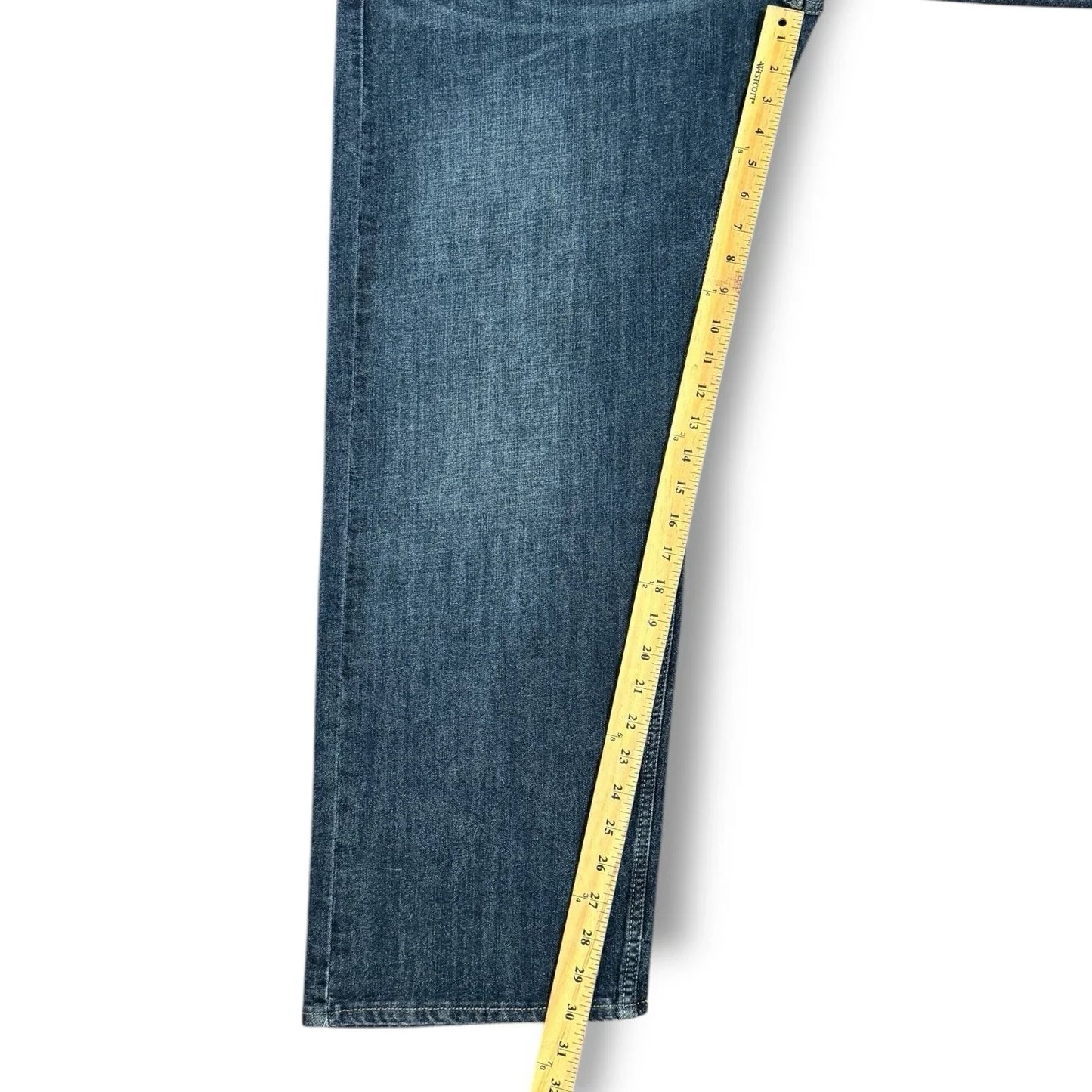 Levi Strauss Flex Relaxed Straight Leg Jeans Mens Sz 50x32 Blue Denim - Trendiez U ♥ 