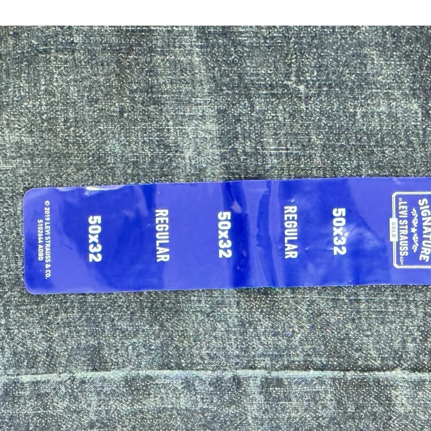Levi Strauss Flex Relaxed Straight Leg Jeans Mens Sz 50x32 Blue Denim - Trendiez U ♥ 