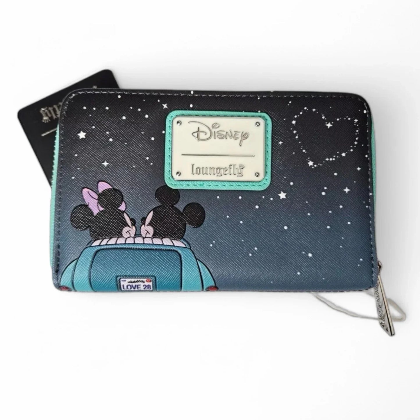 Loungefly Mickey & Minnie Date Night Drive-In Zip Around Wallet NEW! - Trendiez U ♥ 