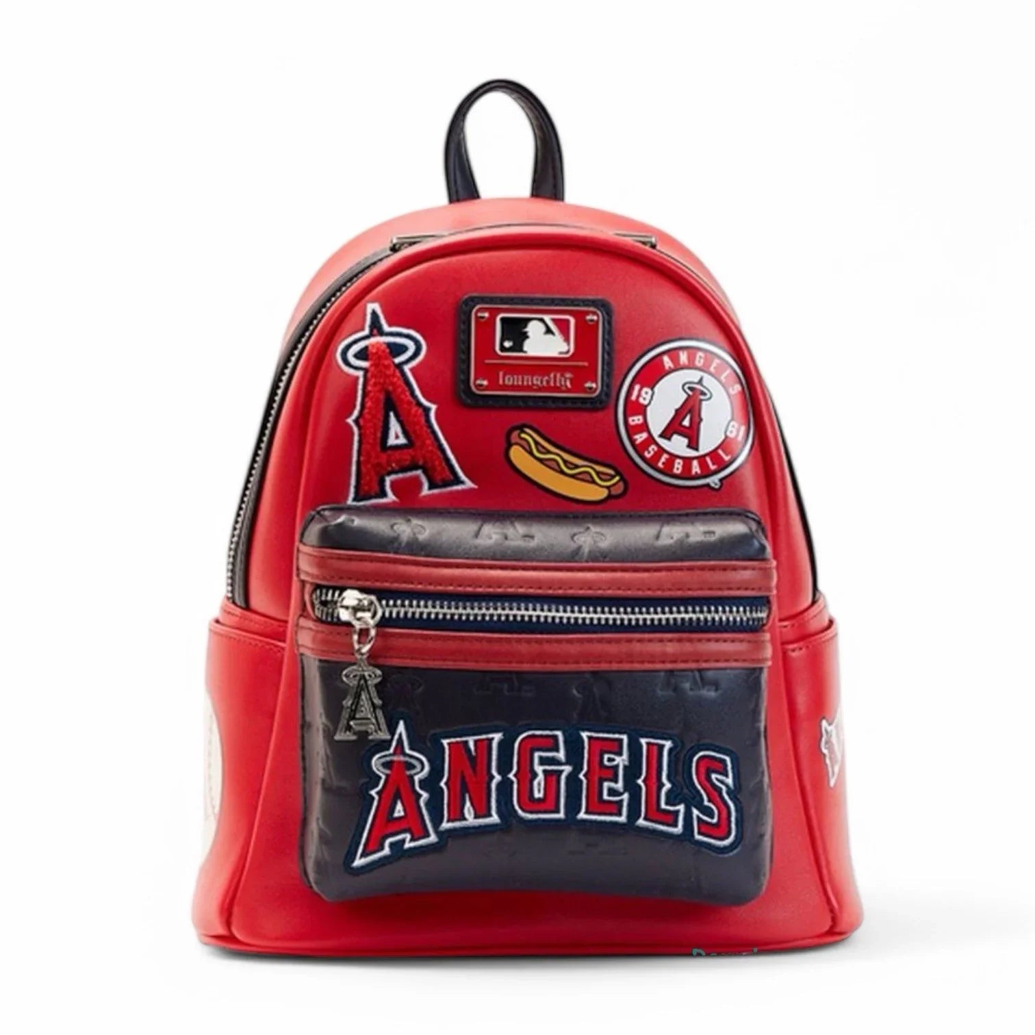 Loungefly MLB Los Angeles Angels Patches Mini Backpack NEW ! - Trendiez U ♥ 