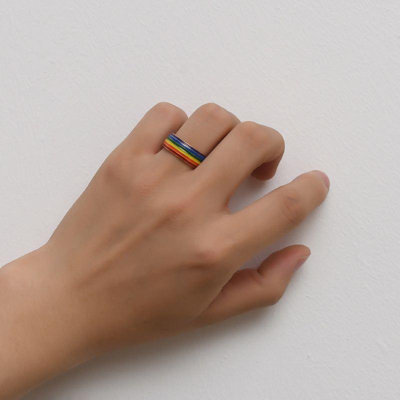 Love is Love Rainbow Rings - Trendiez U ♥ 